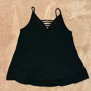 American Eagle Outfitters Black Strappy Camisole